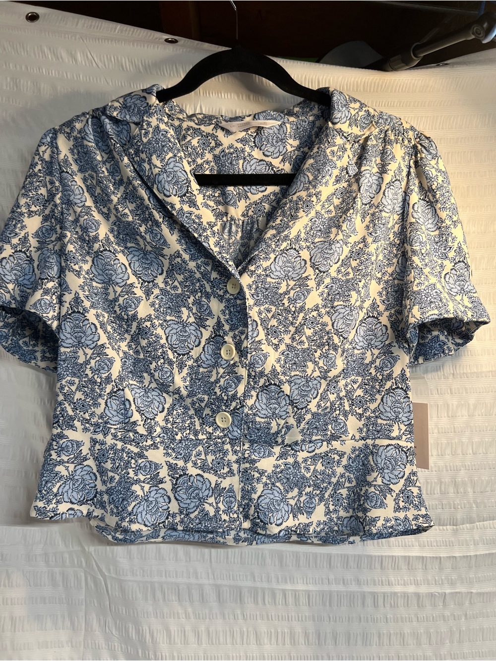 Lauren Conrad Floral Button-Front Women’s Top